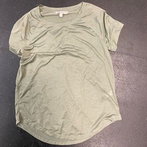 Athleta XS green top brand new